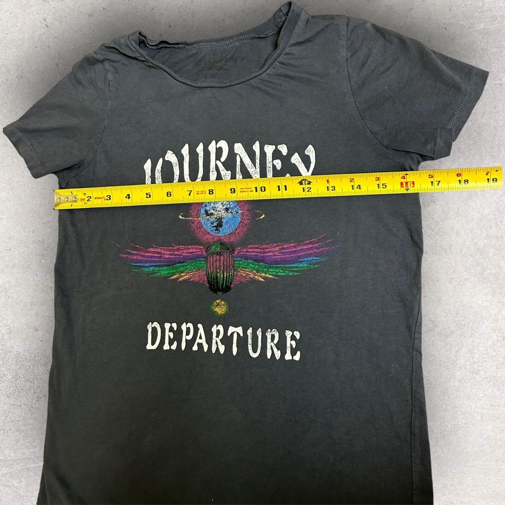 Journey Departure Top Womens XS Short Sleeve Pullover Graphic Tee Shirt Cotton - Picture 5 of 7